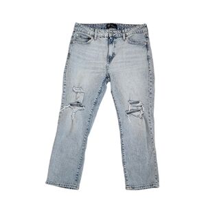 Gap Universal Slim Boyfriend Crop Distressed Jeans pants